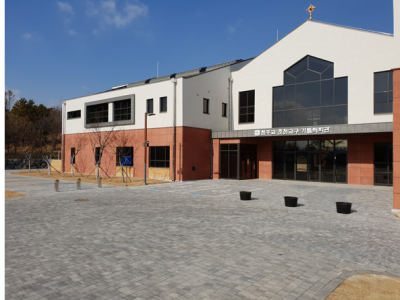 강원 춘천 천주교 춘천교구 카톨릭회관 / 블렌딩스톤페이버